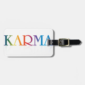 Étiquette À Bagage Marchandises de karma
