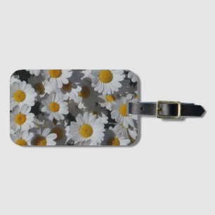 Étiquette À Bagage Marguerite blanche