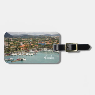 Étiquette À Bagage Marina d'Aruba personnalisée