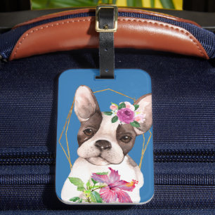 Étiquette À Bagage Marisol le chien français fantaisiste