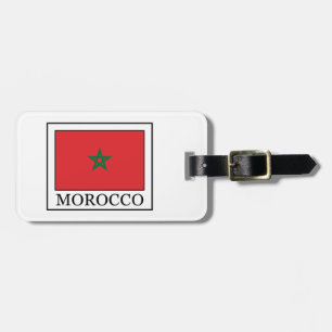 Étiquette À Bagage Maroc