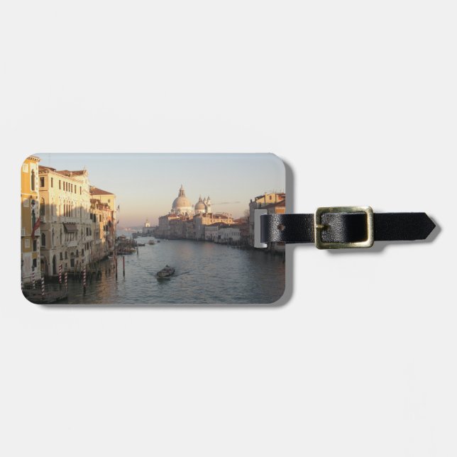 Étiquette À Bagage Marque de bagages de Venise (Devant horizontal)