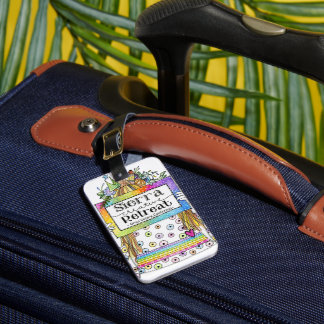 Étiquette À Bagage Marque Sierra Creative Retreat Luggage ou Journal