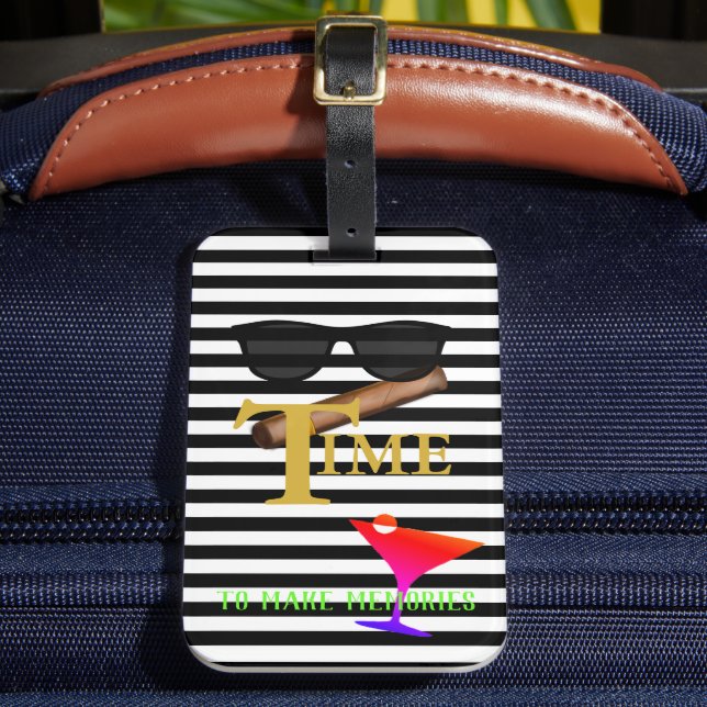 Étiquette À Bagage Martini Martini Cigar Bon Voyage (Insitu Rectoal 2)