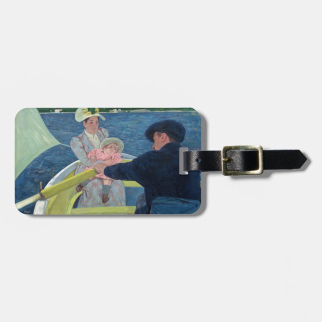 Étiquette À Bagage Mary Cassatt - La fête de la navigation (Devant horizontal)