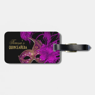 Étiquette À Bagage Masquerade quinceañera quinzième anniversaire viol