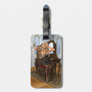 Étiquette À Bagage Matin vintage