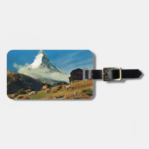 Étiquette À Bagage Matterhorn, Zermatt, Suisse