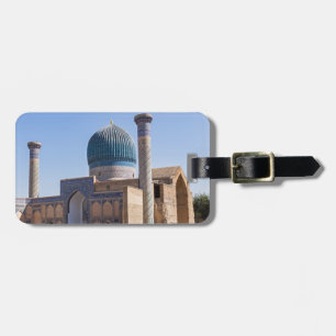 Étiquette À Bagage Mausolée d'Amir Timur - Samarkand, Ouzbékistan