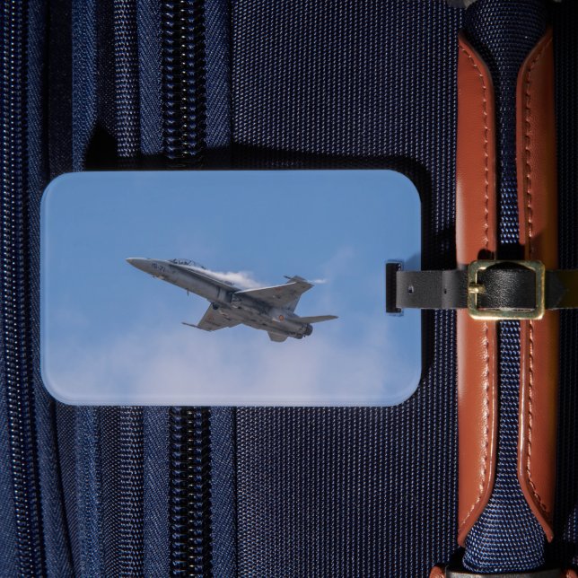Étiquette À Bagage McDonnell Douglas F/A-18 Hornet (Insitu Rectoal 4)