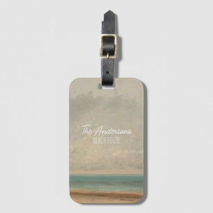 Étiquette À Bagage Mer Calme 1866 Gustave Courbet National Gallery