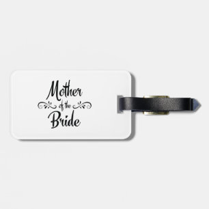 Étiquette À Bagage Mère de la jeune mariée - dîner drôle de
