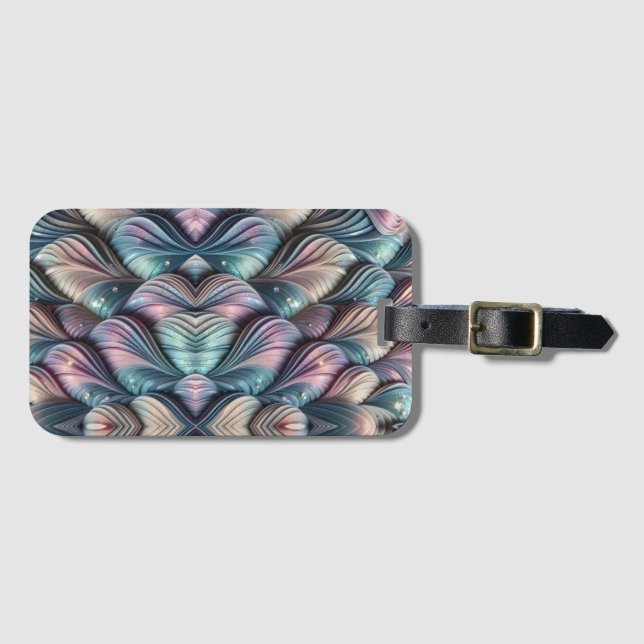 Étiquette À Bagage Mermaid Whispers (Devant Horizontal)