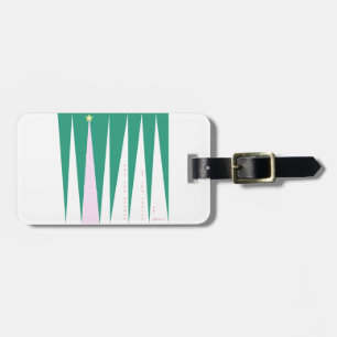 Étiquette À Bagage Merveilleuse de la saison Arbre de Noël