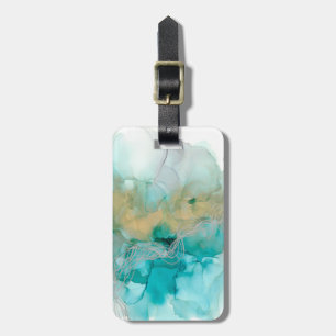 Étiquette À Bagage Métalliques tissées