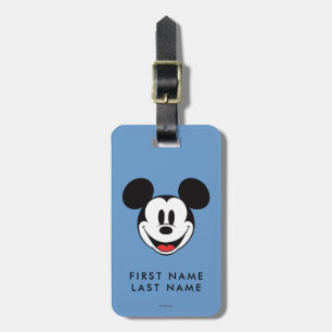 Étiquette À Bagage Mickey Mouse