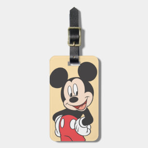 Étiquette À Bagage Mickey Mouse