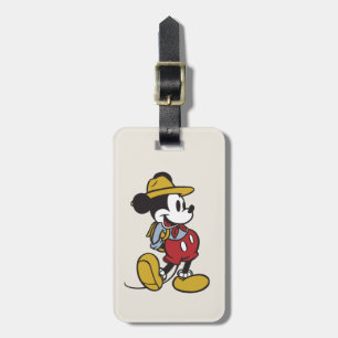 Étiquette À Bagage Mickey Mouse  Mickey en plein air