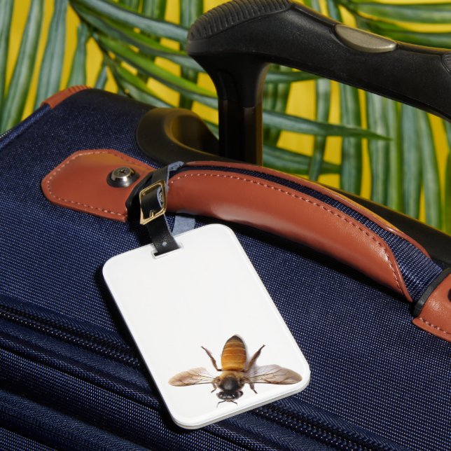 Étiquette À Bagage Miel Bee (Insitu Rectoal 1)