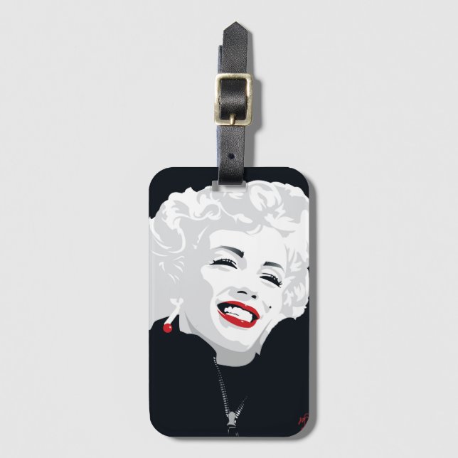 Étiquette À Bagage Miki Marilyn (Devant Vertical)