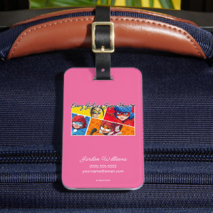 Étiquette À Bagage Miraculeux Chaque fille est un super héros