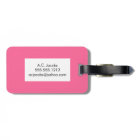 Mme Luggage Tag - rose