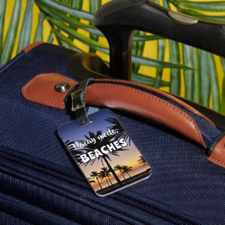 Étiquette À Bagage Mode Vacay, Balise Bagage PLAGE