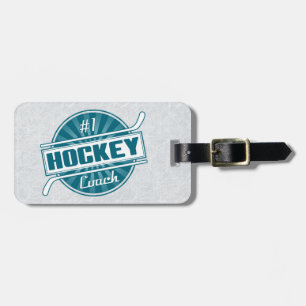 Étiquette À Bagage Modèle de carte d'affaires Hockey Coach