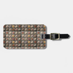 Étiquette À Bagage Modèle floral