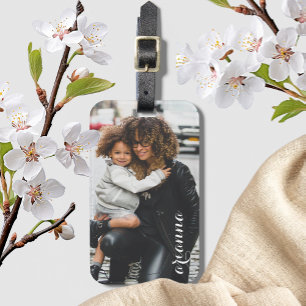 Étiquette À Bagage Modèle photo customisé