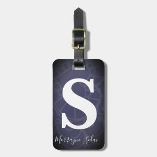 Étiquette À Bagage Moderne Élégant Simple Voyage en toute sécurité mo