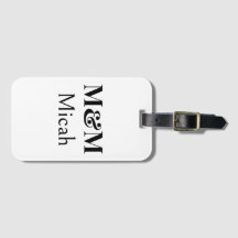 Moderne Monogramme Minimaliste Moderne Luxe Élégan