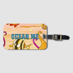 Étiquette À Bagage Moi Océan