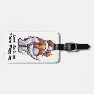 Étiquette À Bagage Moins d'aboiement, plus de baguage