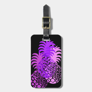 Étiquette À Bagage Momona Pineapple Hawaiian Tropical