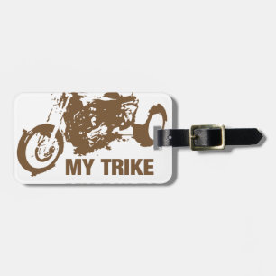 Étiquette À Bagage mon tricycle mes règles
