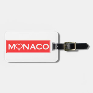 Étiquette À Bagage monaco