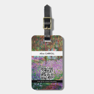 Étiquette À Bagage Monet - Jardin de l'artiste à Giverny - QR Code