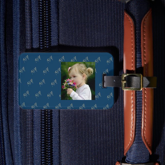 Étiquette À Bagage Monogramme (Insitu Rectoal 4)