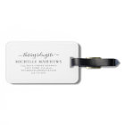 Monogramme rose nom golf