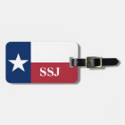 Monogramme Rouge Blanc Bleu Texas