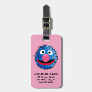 Étiquette À Bagage Monster à la fin de cette histoire   Grover