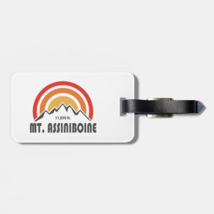 Étiquette À Bagage Mont Assiniboine