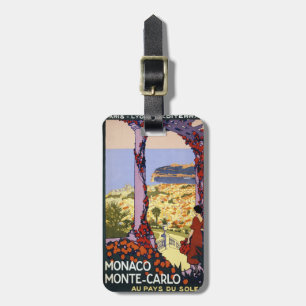 Étiquette À Bagage Monte Carlo