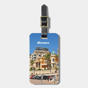 Étiquette À Bagage Monte Carlo au Monaco