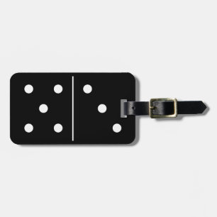 Étiquette À Bagage Morceau de jeu de dominos
