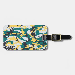 Étiquette À Bagage Motif Camo Lakeside