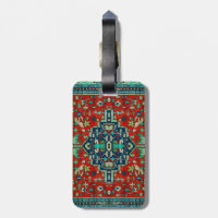 Motif coloré du tapis persan