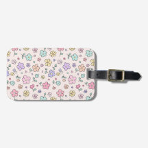 Motif de fleur délicat