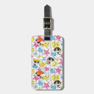 Étiquette À Bagage Motif de Powerpuff Girls Townsville